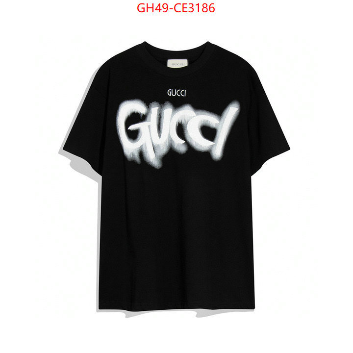 Clothing-Gucci,online store , ID: CE3186,$: 49USD