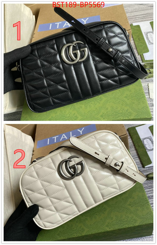 Gucci Bags(TOP)-Marmont,replica 2023 perfect luxury ,ID: BP5569,$: 189USD