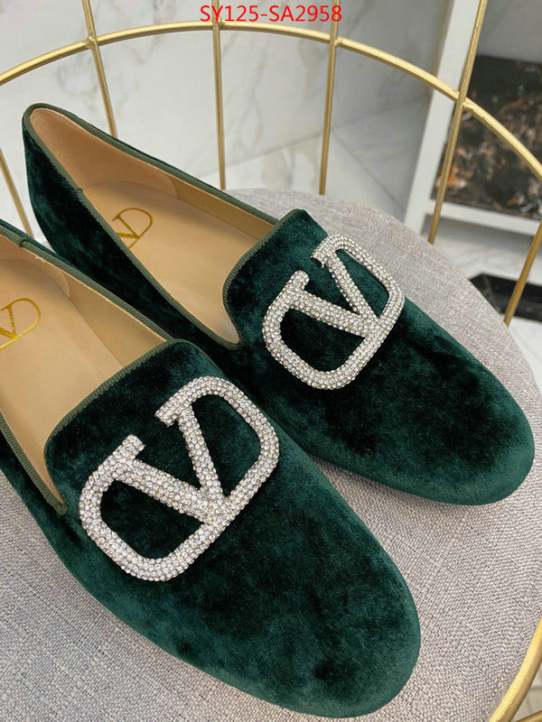 Women Shoes-Valentino,high end designer , ID:SA2958,$: 125USD