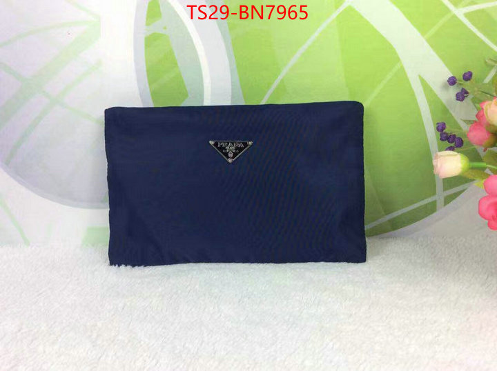 Prada Bags(4A)-Clutch-,where quality designer replica ,ID: BN7965,$: 29USD
