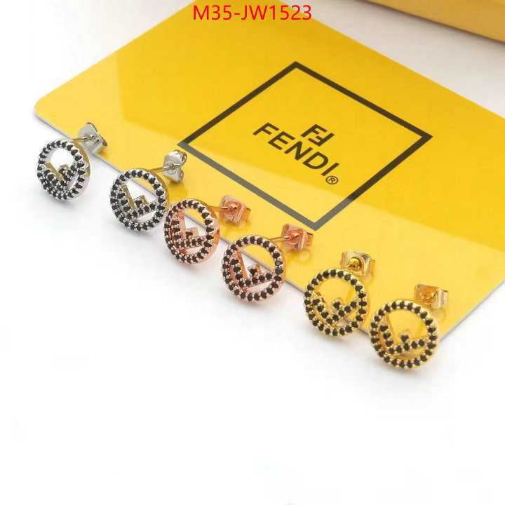 Jewelry-Fendi,where can i buy the best 1:1 original , ID: JW1523,$: 35USD