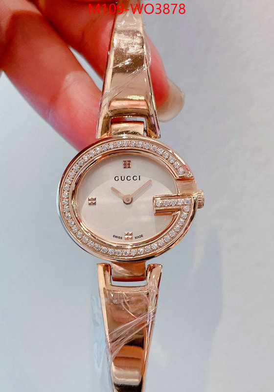 Watch(4A)-Gucci,high ,ID: WO3878,$: 109USD