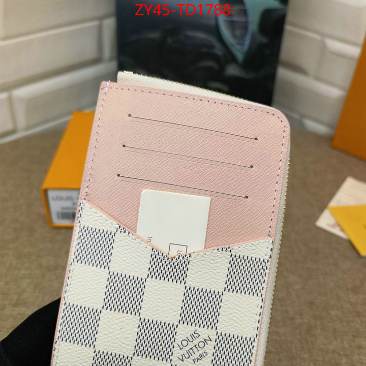 LV Bags(4A)-Wallet,ID: TD1788,$: 45USD