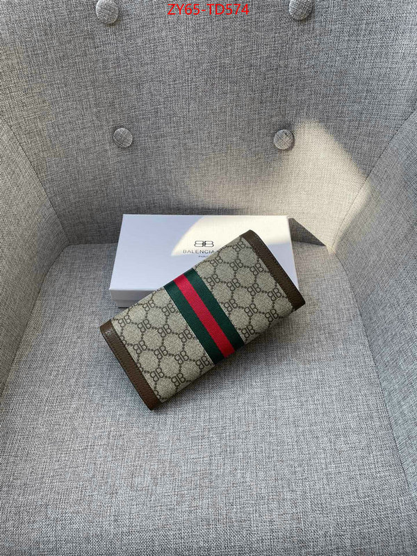 Balenciaga Bags(4A)-Wallet,buy 2023 replica ,ID: TD574,$: 65USD