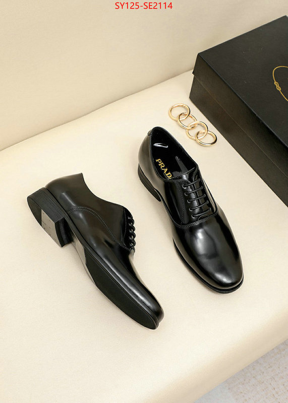 Men Shoes-Prada,aaaaa+ replica designer , ID: SE2114,$: 125USD