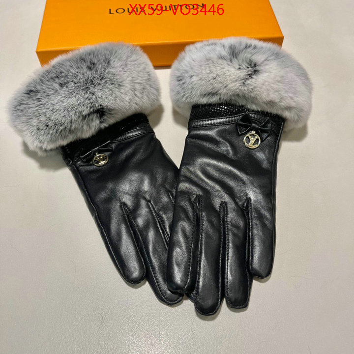 Gloves-LV,website to buy replica , ID: VO3446,$: 59USD