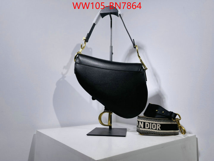 Dior Bags(4A)-Saddle-,ID: BN7864,$: 105USD