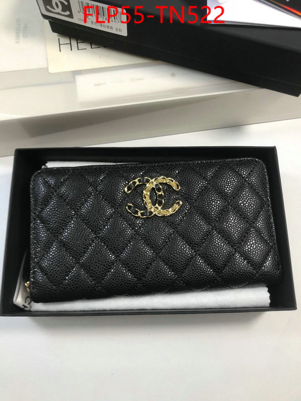 Chanel Bags(TOP)-Wallet-,ID: TN522,$: 55USD