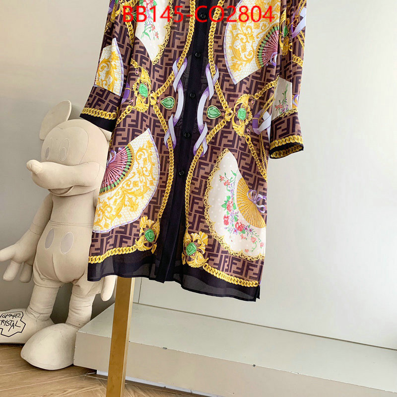 Clothing-Fendi,what is a 1:1 replica , ID: CO2804,$: 145USD
