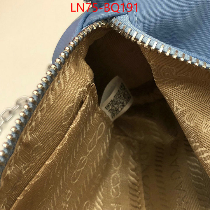 Prada Bags(4A)-Diagonal-,2023 perfect replica designer ,ID: BQ191,$: 75USD