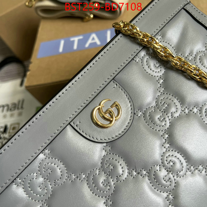 Gucci Bags(TOP)-Diagonal-,new designer replica ,ID: BD7108,$: 259USD