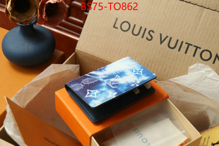 LV Bags(TOP)-Wallet,ID: TO862,$: 75USD