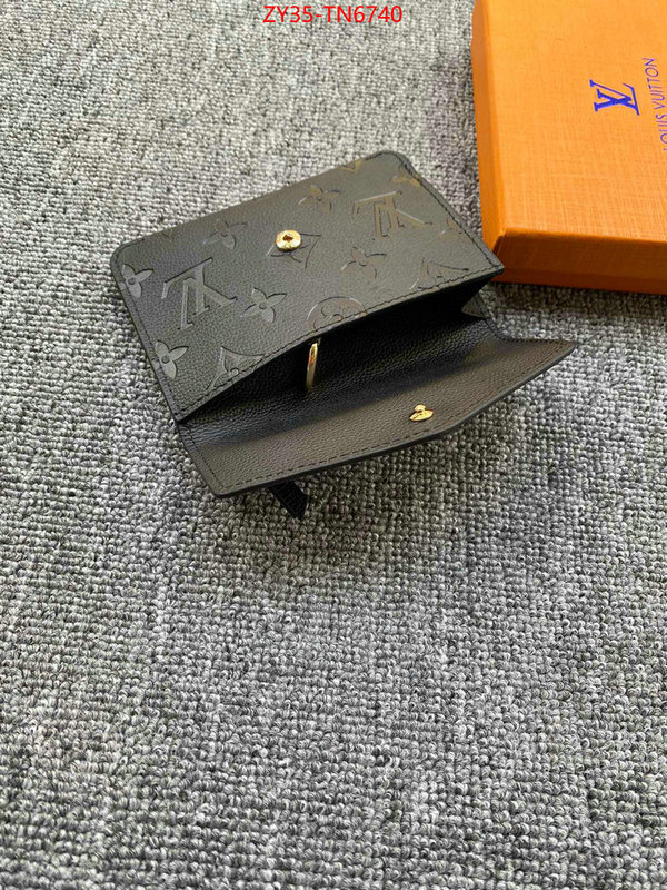 LV Bags(4A)-Wallet,ID: TN6740,$: 35USD