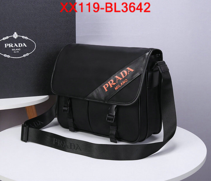 Prada Bags(TOP)-Diagonal-,ID: BL3642,$: 119USD