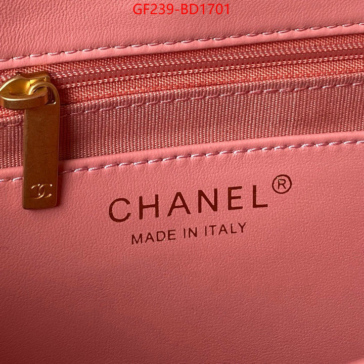 Chanel Bags(TOP)-Diagonal-,ID: BD1701,$: 239USD