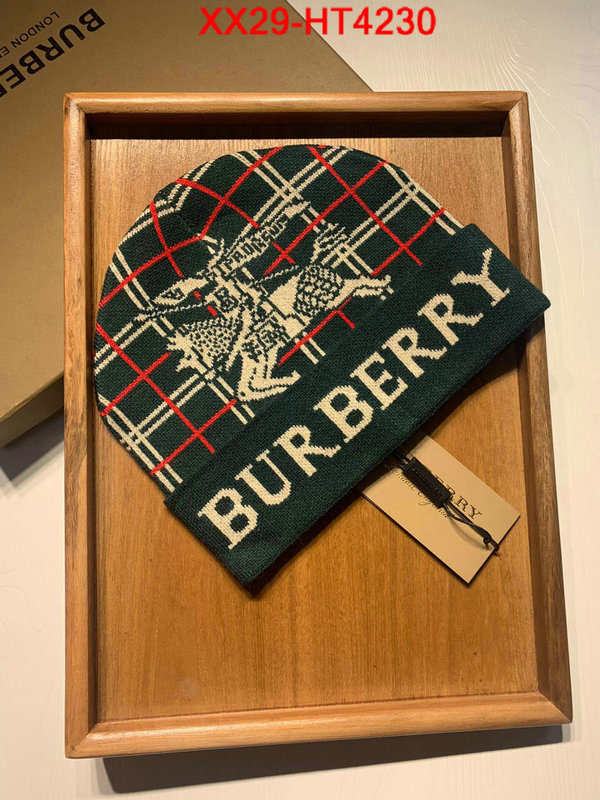 Cap (Hat)-Burberry,the highest quality fake , ID: HT4230,$: 29USD