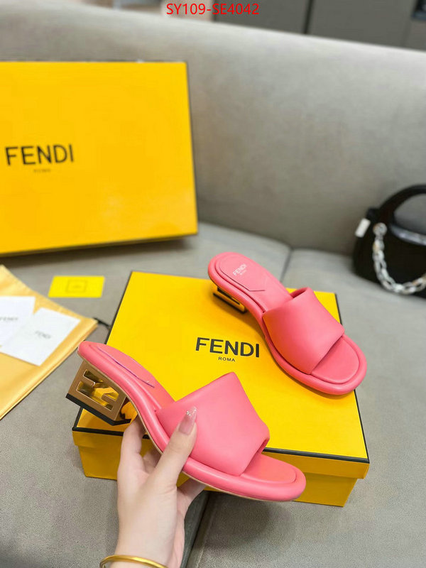 Women Shoes-Fendi,buy replica , ID: SE4042,$: 109USD