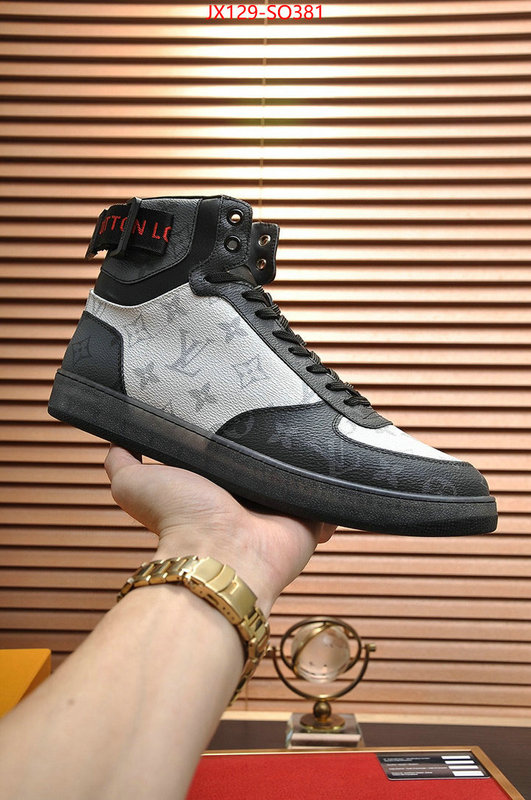 Men Shoes-LV,fake , ID: SO381,$: 129USD