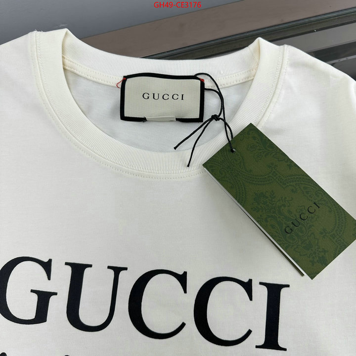 Clothing-Gucci,buy online , ID: CE3176,$: 49USD