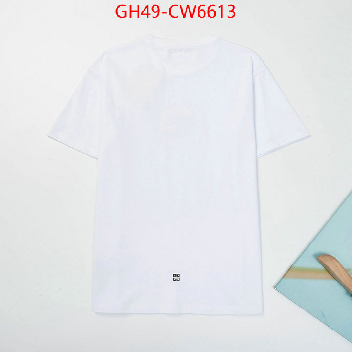 Clothing-Givenchy,buy the best replica ,ID: CW6613,$: 49USD