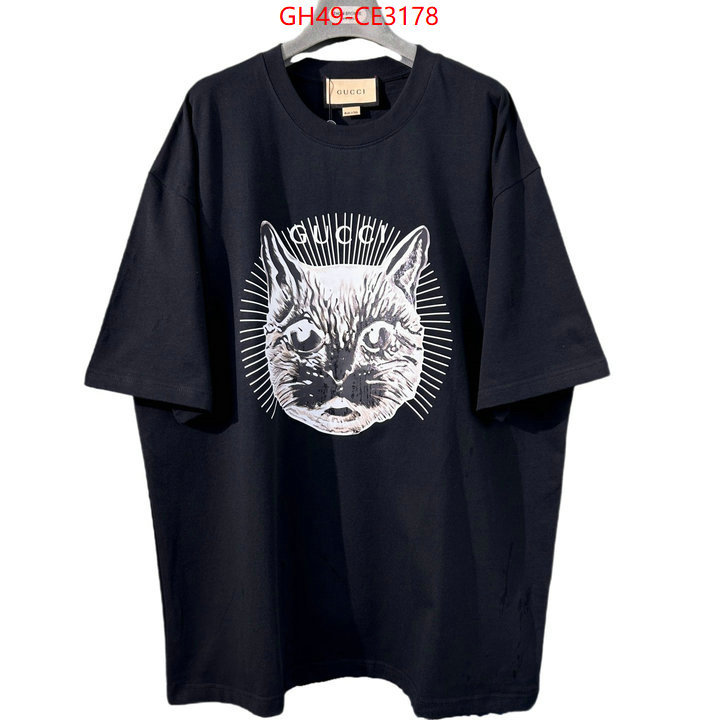 Clothing-Gucci,high , ID: CE3178,$: 49USD