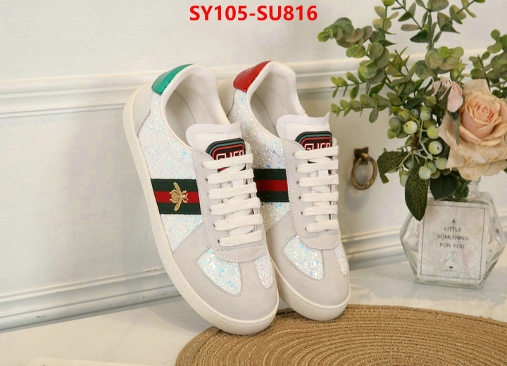 Women Shoes-Gucci,buy best quality replica , ID: SU816,$: 105USD