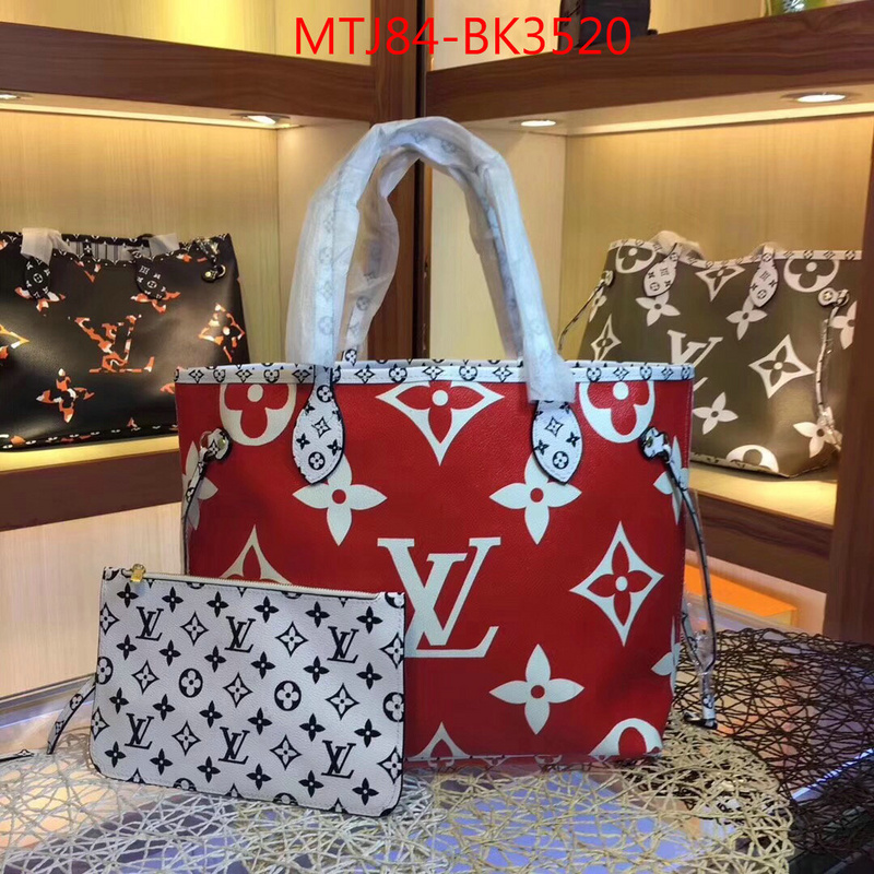 LV Bags(4A)-Neverfull-,good ,ID: BK3520,$:84USD