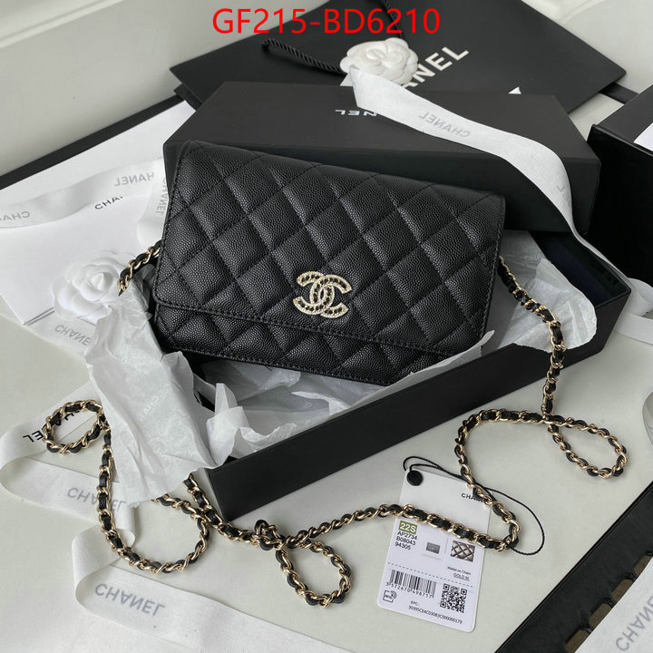 Chanel Bags(TOP)-Diagonal-,ID: BD6210,$: 215USD