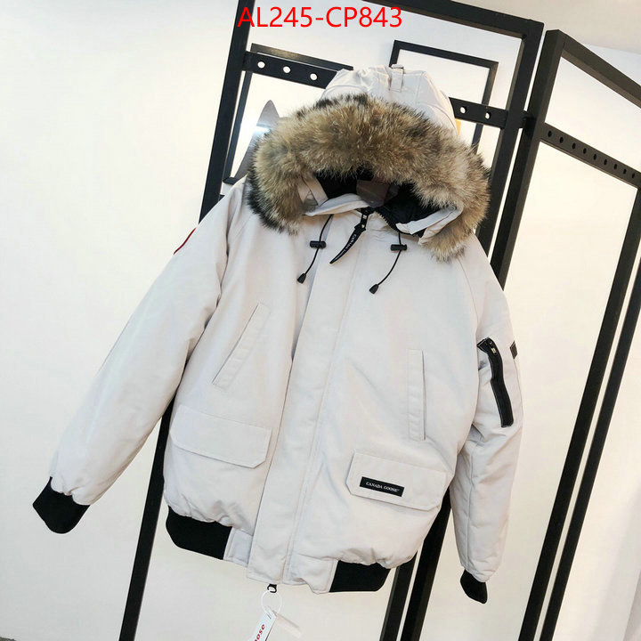 Down jacket Men-Canada Goose,buy best quality replica , ID: CP843,$:245USD