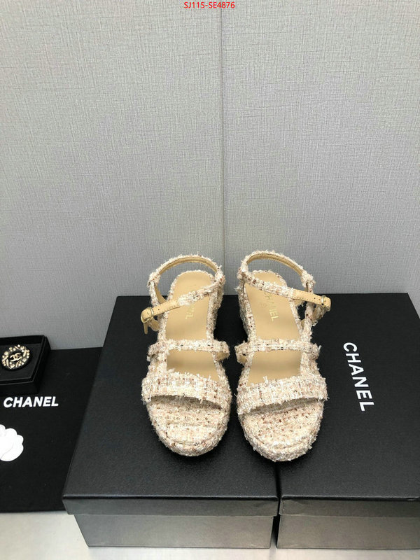 Women Shoes-Chanel,high quality , ID: SE4876,$: 115USD