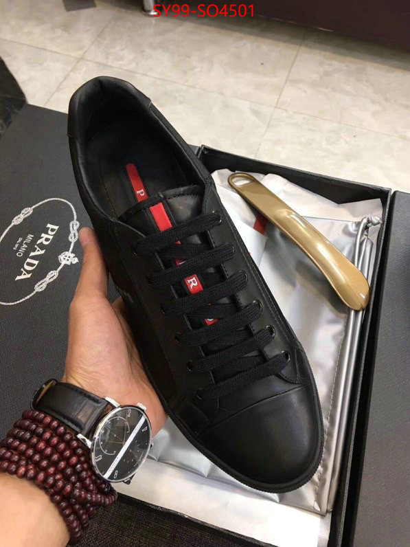 Men Shoes-Prada,top fake designer , ID: SO4501,$: 99USD