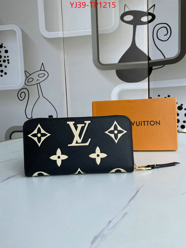 LV Bags(4A)-Wallet,ID: TP1215,$: 39USD