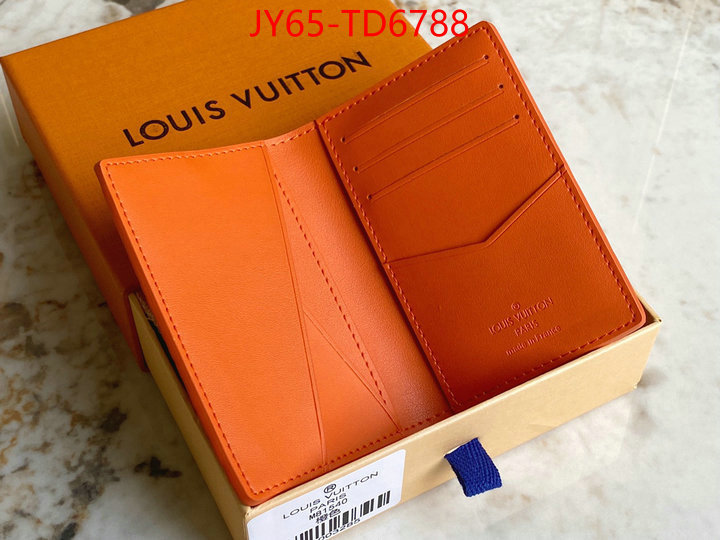 LV Bags(TOP)-Wallet,ID: TD6788,$: 65USD