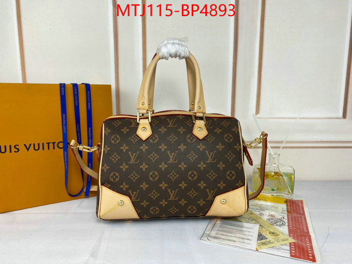 LV Bags(4A)-Handbag Collection-,ID: BP4893,$: 115USD