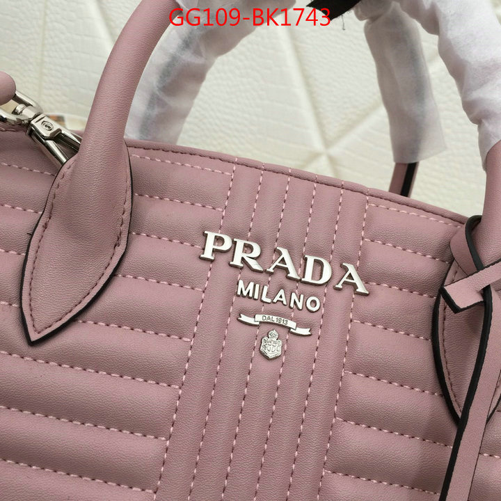 Prada Bags(4A)-Handbag-,ID: BK1743,$:109USD