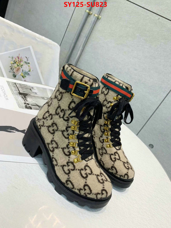 Women Shoes-Gucci,how to buy replcia , ID: SU823,$: 125USD