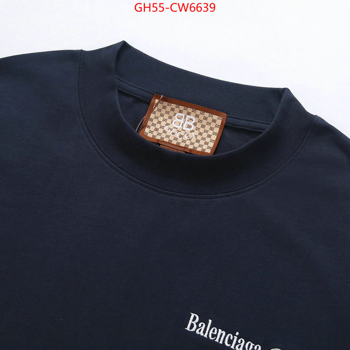 Clothing-Gucci,replica 2023 perfect luxury , ID: CW6639,$: 55USD