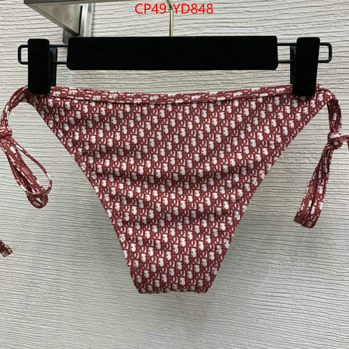 Swimsuit-Dior,top perfect fake , ID: YD848,$: 49USD