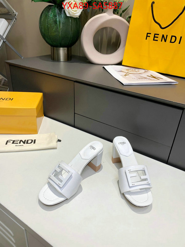 Women Shoes-Fendi,at cheap price , ID: SA5887,$: 89USD