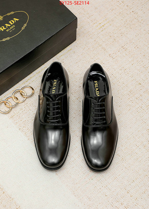 Men Shoes-Prada,aaaaa+ replica designer , ID: SE2114,$: 125USD