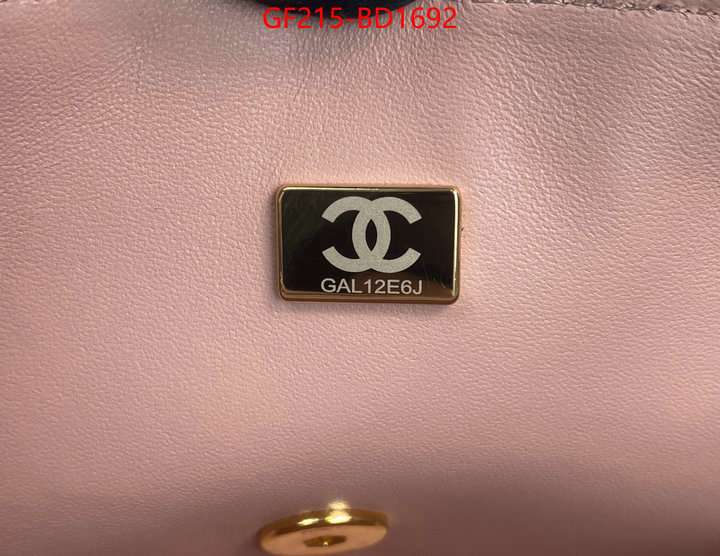 Chanel Bags(TOP)-Diagonal-,ID: BD1692,$: 215USD