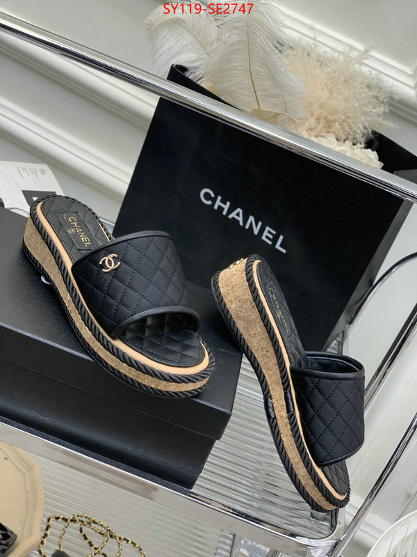 Women Shoes-Chanel,mirror quality , ID: SE2747,$: 119USD