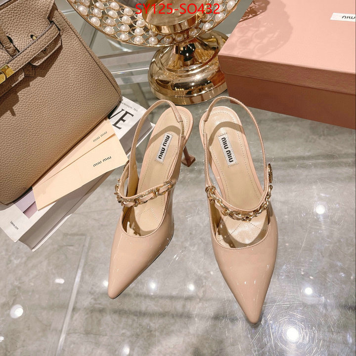 Women Shoes-Miu Miu,store , ID: SO432,$: 125USD