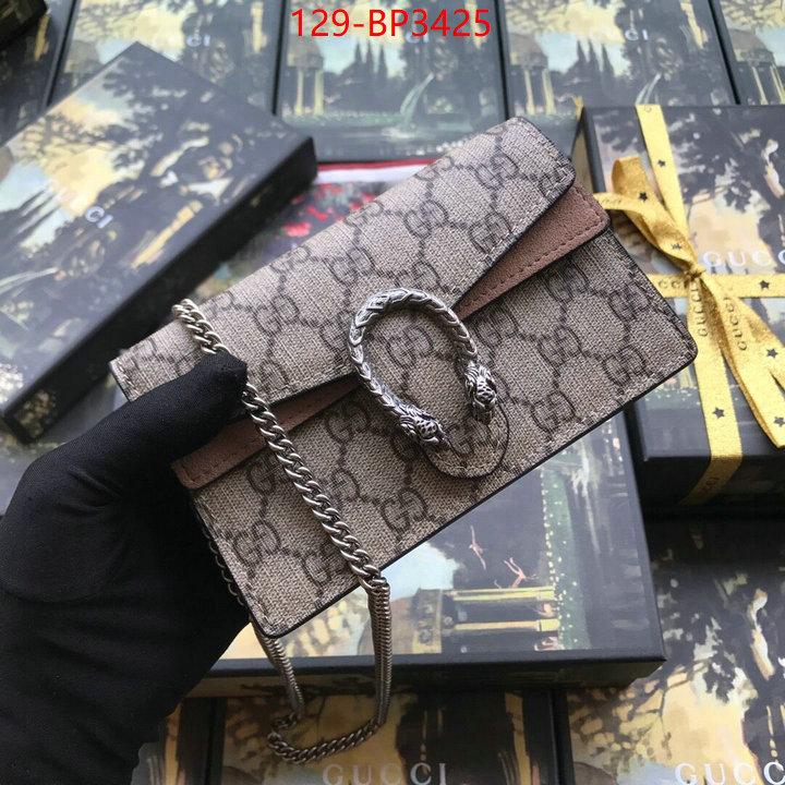 Gucci Bags(TOP)-Dionysus-,1:01 ,ID: BP3425,$: 129USD