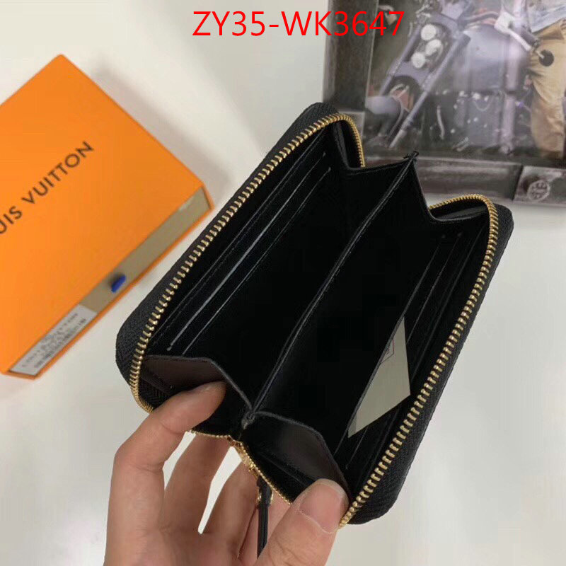 LV Bags(4A)-Wallet,ID: WK3647,$:35USD