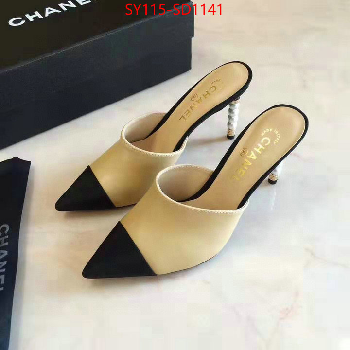 Women Shoes-Chanel,fake , ID: SD1141,$: 115USD