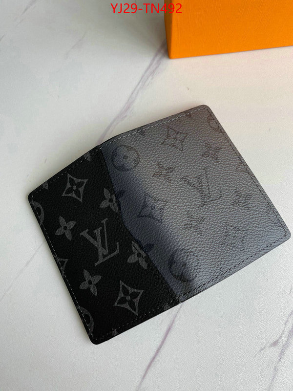 LV Bags(4A)-Wallet,ID: TN492,$: 29USD