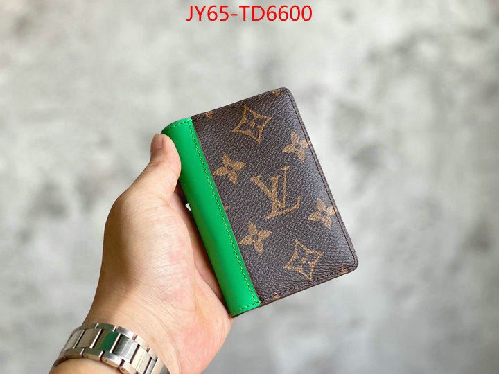 LV Bags(TOP)-Wallet,ID: TD6600,$: 65USD