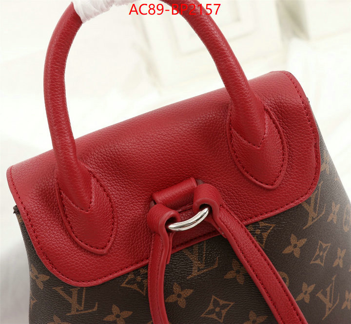 LV Bags(4A)-Backpack-,where can you buy replica ,ID: BP2157,$: 89USD