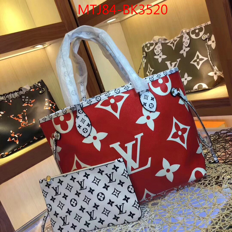 LV Bags(4A)-Neverfull-,good ,ID: BK3520,$:84USD